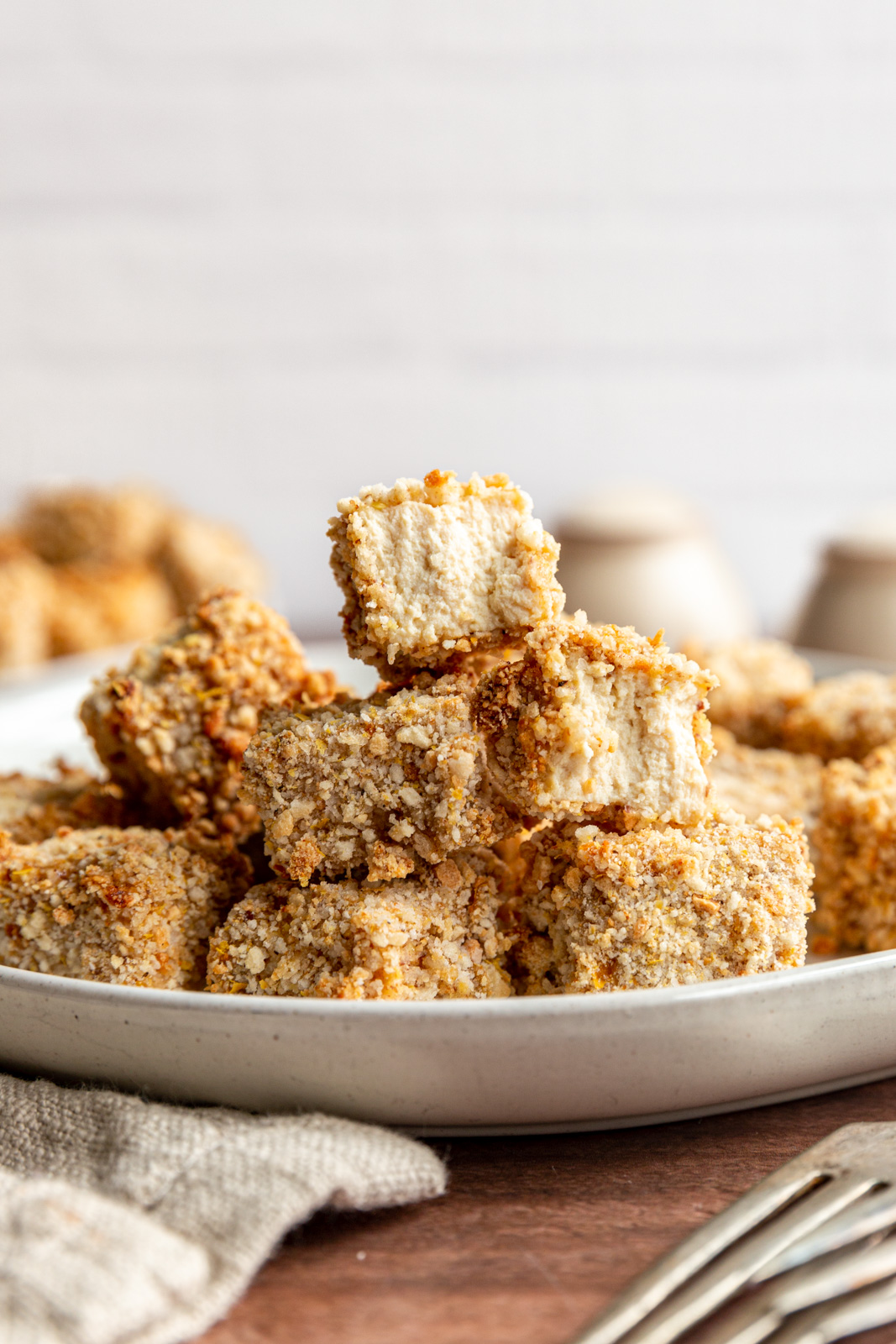 Easy Air Fryer Tofu Nuggets (Vegan, GlutenFree, OilFree)